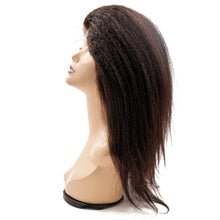 Load image into Gallery viewer, Kinky Straight Silicone Skin Medical Wig
